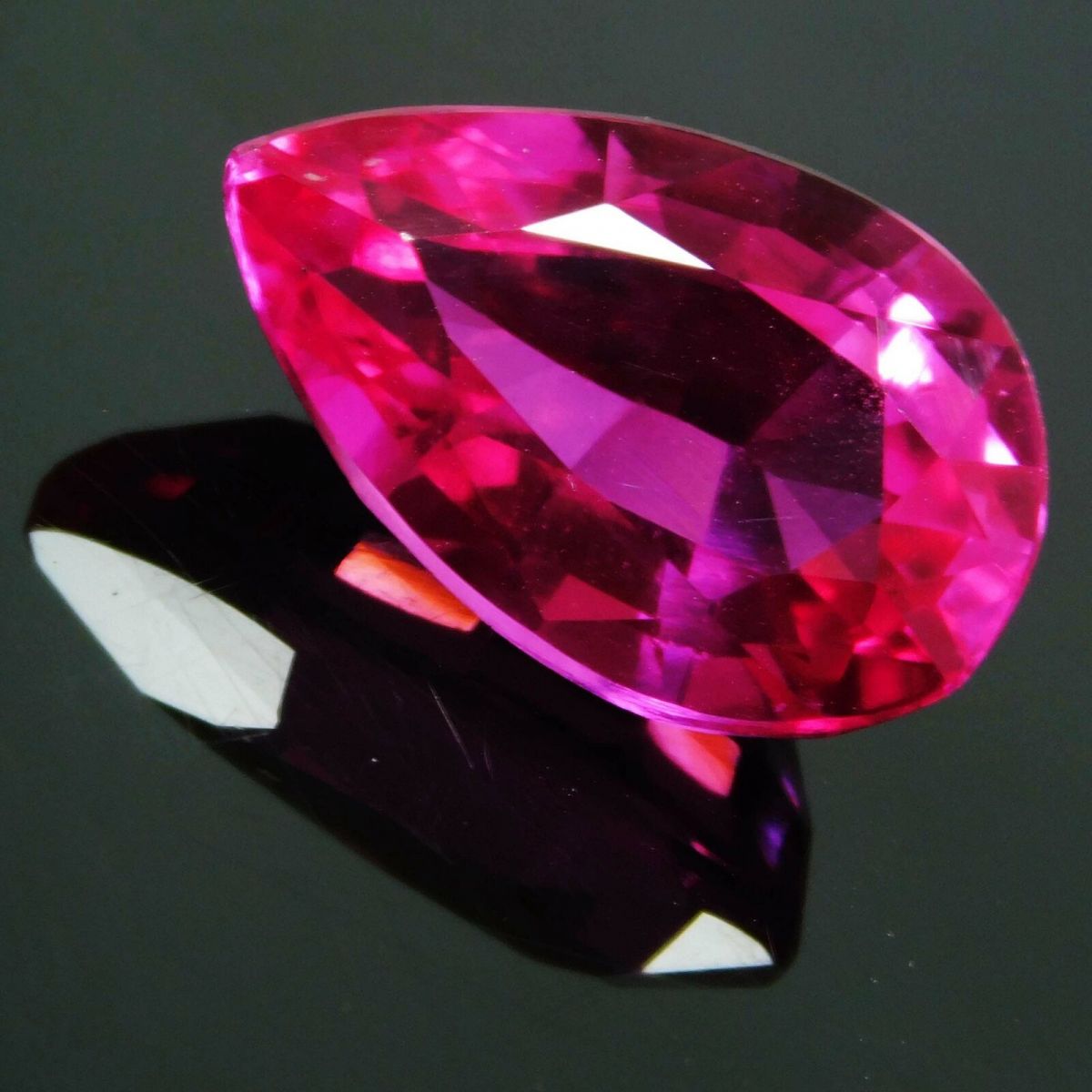 Pink Tourmaline Gemstone CERTIFIED Natural 8.56 Ct Loose Excellent Pear Cut Pair