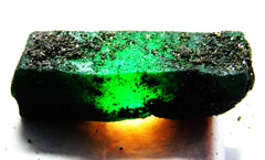 141.65 Carat Loose Gemstone CERTIFIED Green Emerald Natural Uncut Raw Rough