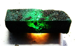 141.65 Carat Loose Gemstone CERTIFIED Green Emerald Natural Uncut Raw Rough