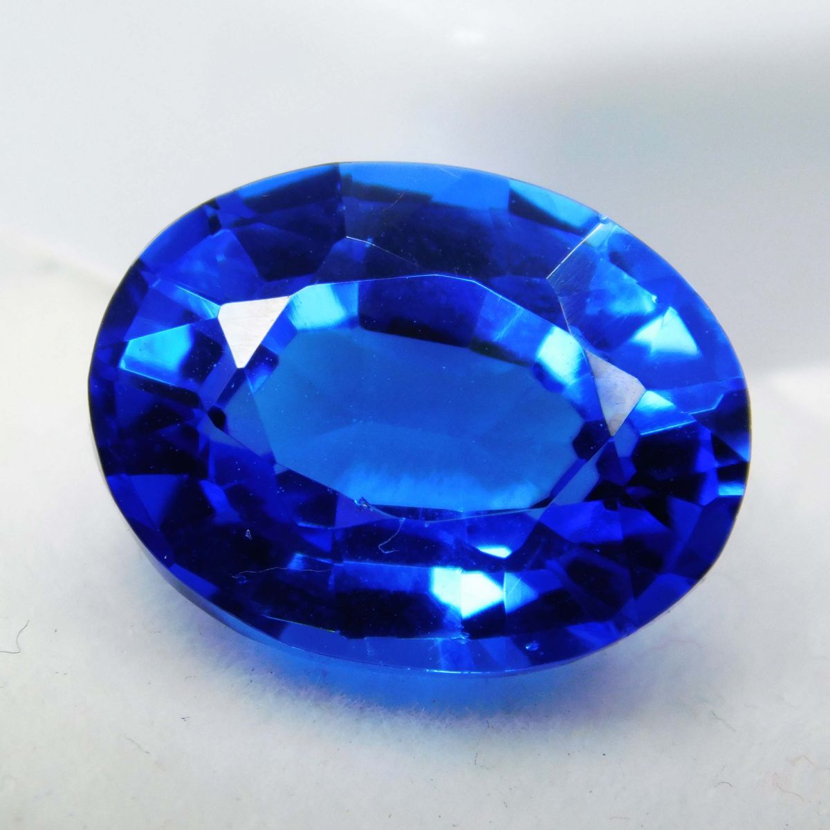 10.75 Ct Natural Blue Sapphire CERTIFIED Loose Gemstone Oval Cut Blue Sapphire