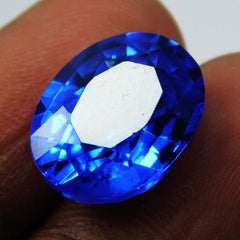 10.75 Ct Natural Blue Sapphire CERTIFIED Loose Gemstone Oval Cut Blue Sapphire