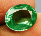 Natural Montana Sapphire 10.90 Carat Oval Cut Loose Gemstone Green CERTIFIED