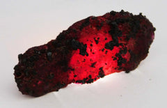 68 Ct Natural Red Ruby Huge Rough Loose Gemstone Earth Mined CERTIFIED