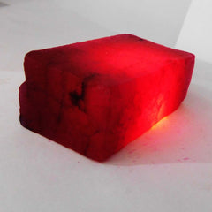 462 Ct Natural Ruby Huge Rough Earth Mined CERTIFIED Red Loose Gemstone