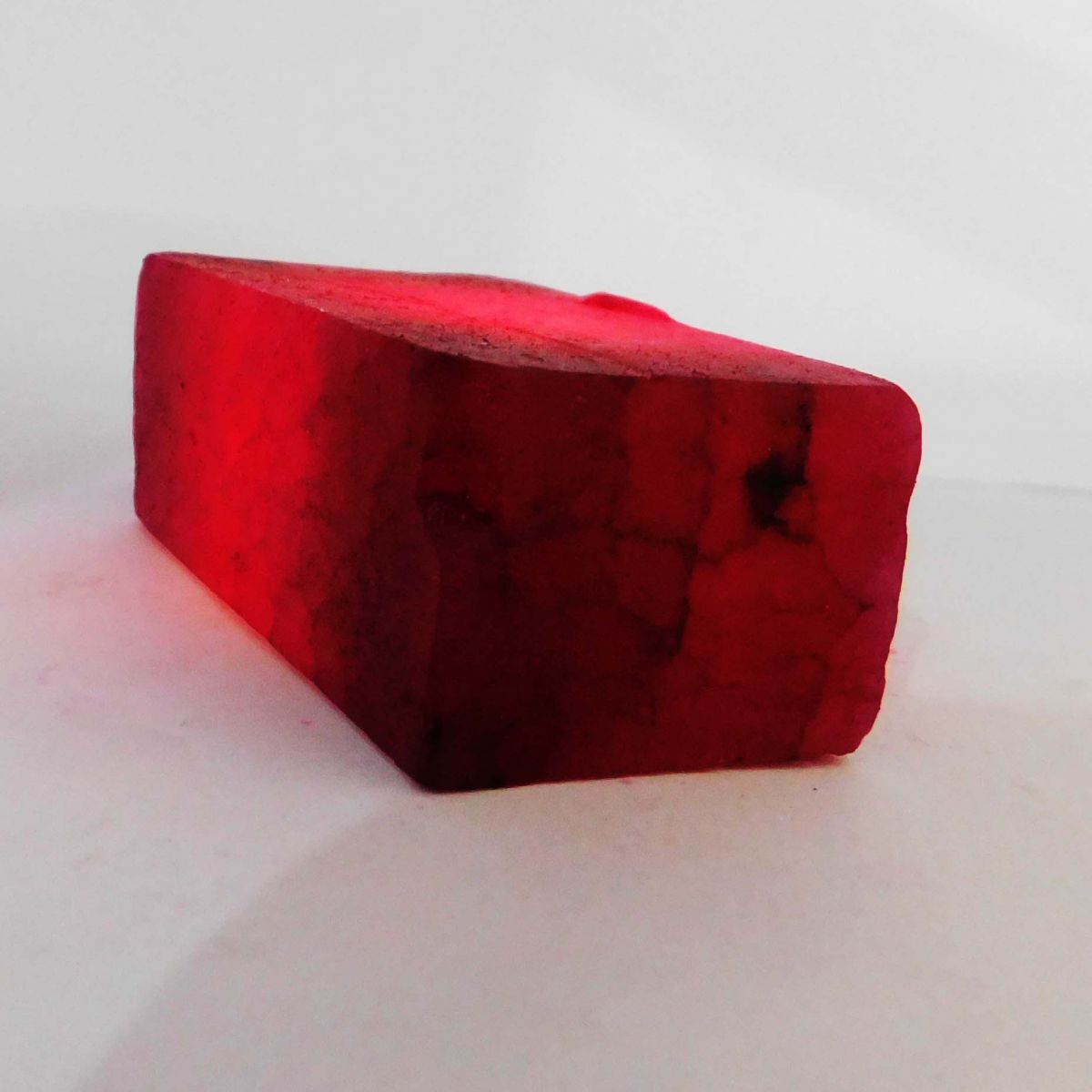 462 Ct Natural Ruby Huge Rough Earth Mined CERTIFIED Red Loose Gemstone