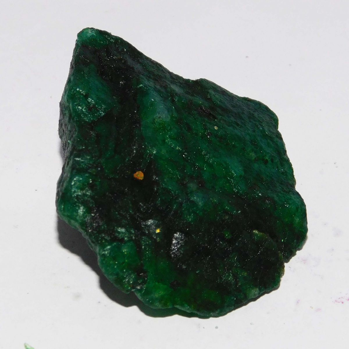 CERTIFIED 278 Ct Natural Emerald Huge Rough Earth Mined Green Loose Gemstone