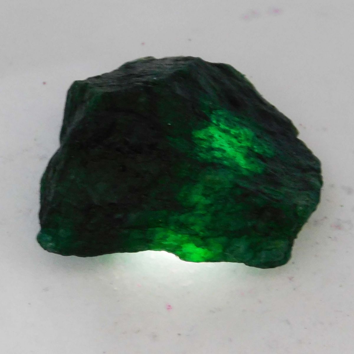 CERTIFIED 278 Ct Natural Emerald Huge Rough Earth Mined Green Loose Gemstone