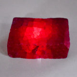 CERTIFIED Uncut Ruby Rough 400.76 Ct Natural Red Earth Mined Loose Gemstone