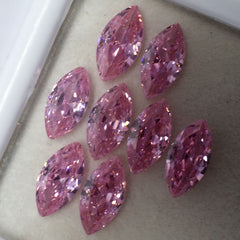 Natural Sapphire Pink Color Gemstone 49 Pcs CERTIFIED Marquise Cut 10x5 MM Lot