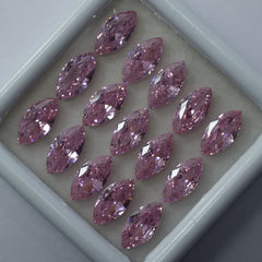 Natural Sapphire Pink Color Gemstone 49 Pcs CERTIFIED Marquise Cut 10x5 MM Lot