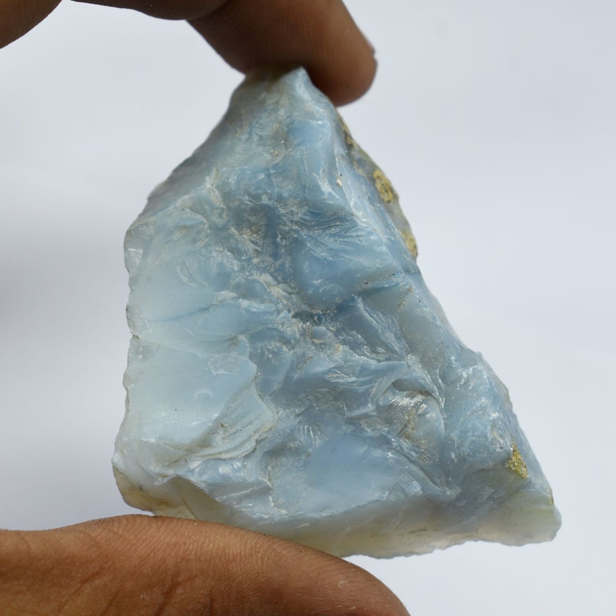 Natural Rough Earth Mined 161.15 Ct Blue Opal Gemstone Huge Size CERTIFIED