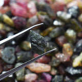 1247.00 Ct Natural Uncut Mix Color Tourmaline Rough CERTIFIED Loose Gemstone Lot