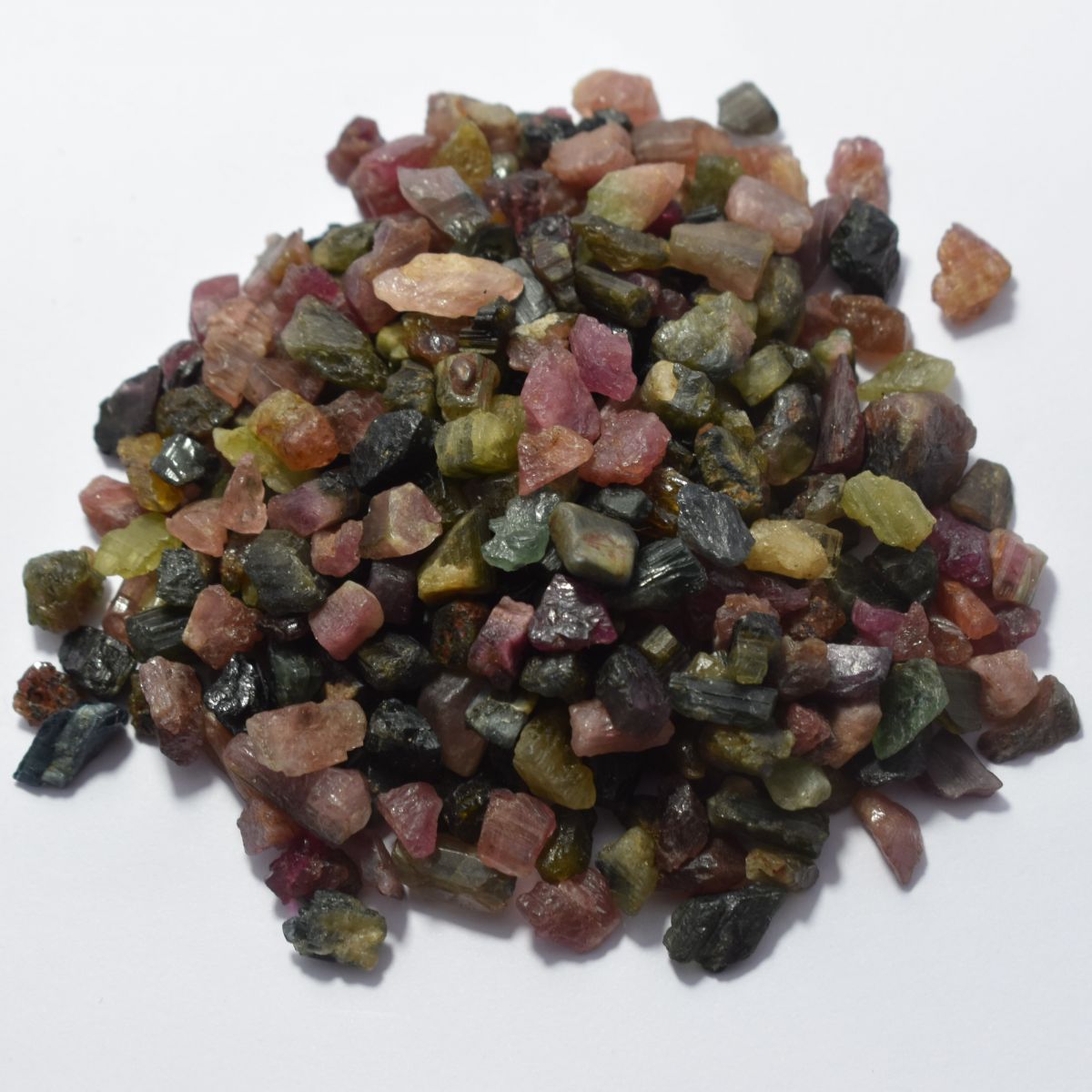 1247.00 Ct Natural UnCut Mix Color Tourmaline Rough CERTIFIED Loose Gemstone Lot