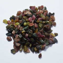 1247.00 Ct Natural UnCut Mix Color Tourmaline Rough CERTIFIED Loose Gemstone Lot