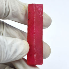 65.50 Carat Red Ruby CERTIFIED Rough Uncut Raw Natural Loose Gemstone