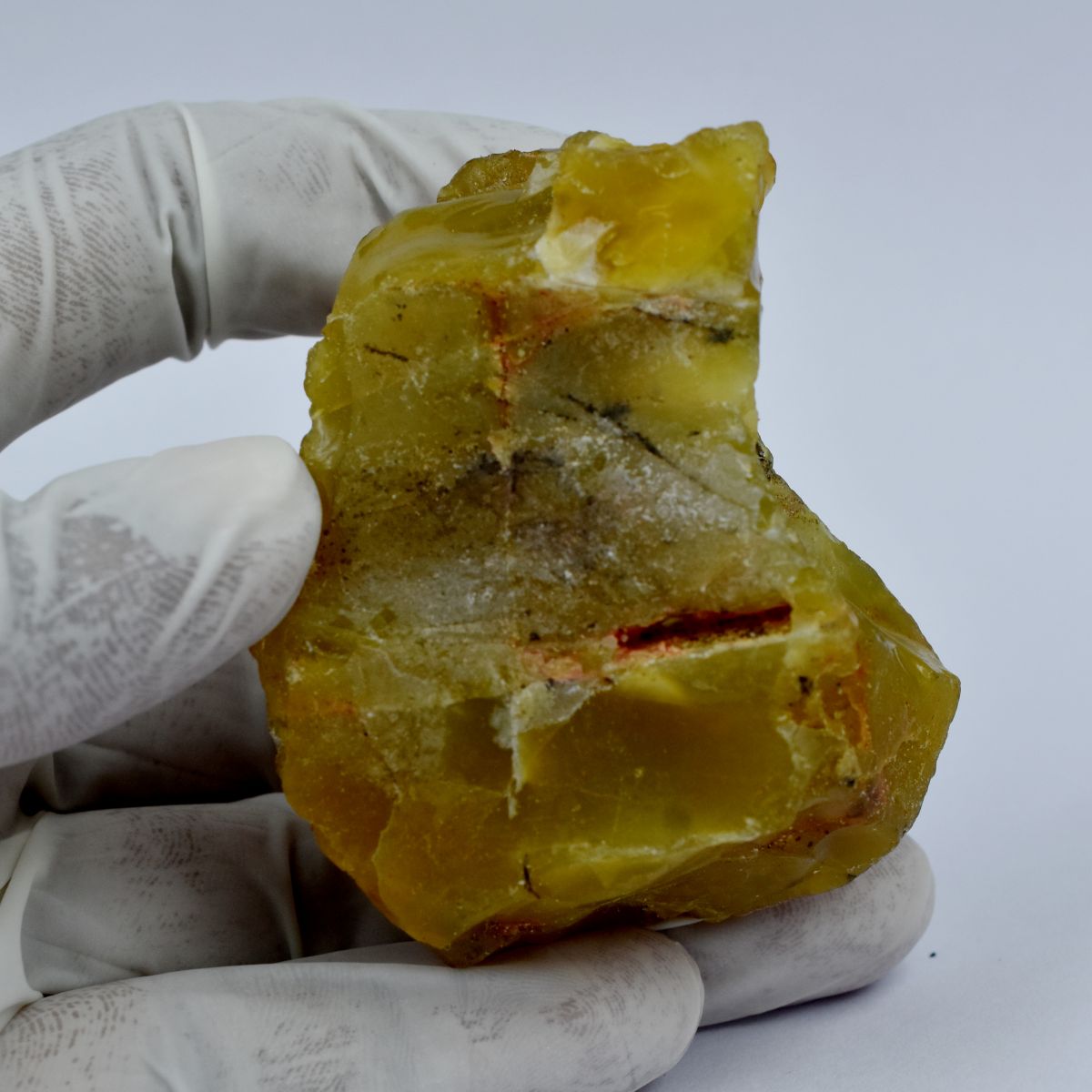 Uncut Rough 402.85 Ct Natural Yellow Earth Mined Opal Loose Gemstone CERTIFIED