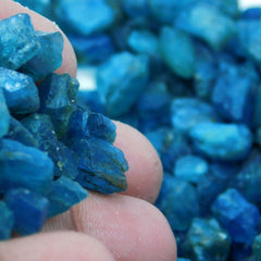 NATURAL 5000 Ct BLUE Apatite Uncut Raw Rough CERTIFIED Lot Loose Gemstones