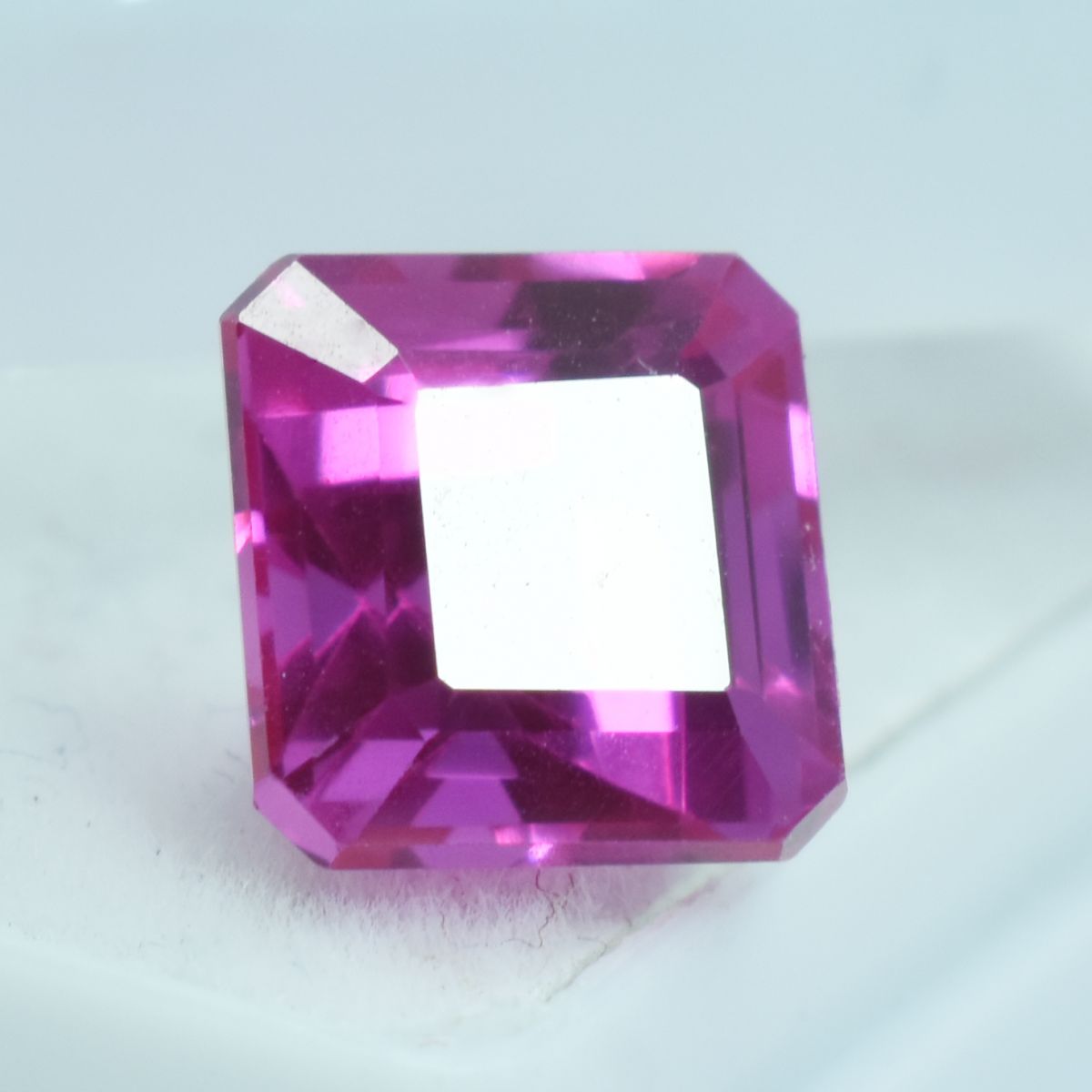 Pink Sapphire 4.40 Ct Square Shape Natural Mind Blowing Loose Gemstone CERTIFIED