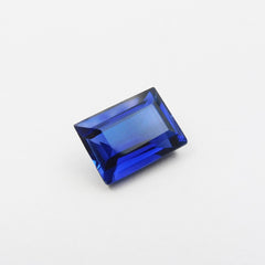 Blue Tanzanite Emerald Cut 5.90 Ct Natural CERTIFIED Rare Loose Gemstone