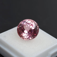 Best Sapphire 11.25 Ct Natural Loose Gemstone CERTIFIED Padparadscha Round Cut