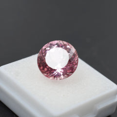 Best Sapphire 11.25 Ct Natural Loose Gemstone CERTIFIED Padparadscha Round Cut