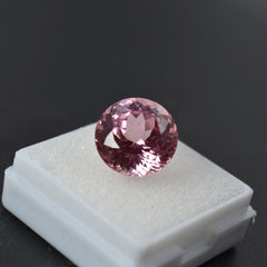 Best Sapphire 11.25 Ct Natural Loose Gemstone CERTIFIED Padparadscha Round Cut