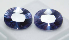 Natural Color Change Alexandrite 16.69 Ct Oval CERTIFIED Loose Gemstones Pair