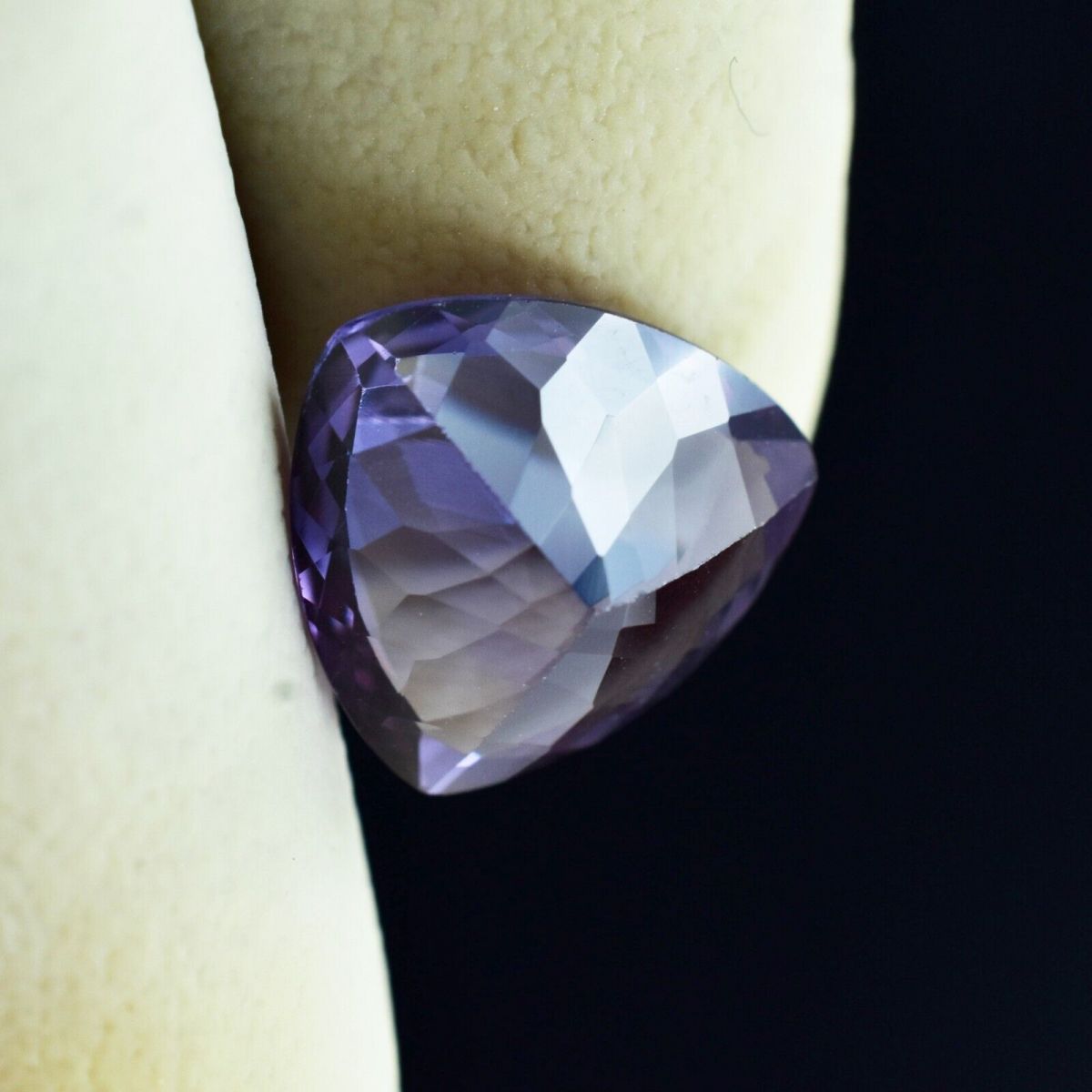 NATURAL Color Change ALEXANDRITE Trillion Cut 5.65 Ct CERTIFIED Loose Gemstone