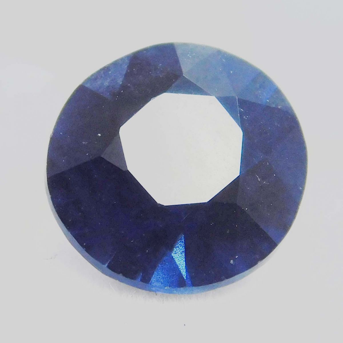 Round Cut Sapphire 4 Ct Natural Blue Sapphire Ring Size CERTIFIED Loose Gemstone