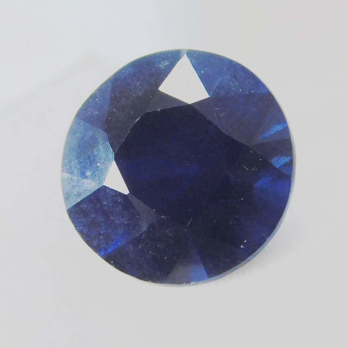 Round Cut Sapphire 4 Ct Natural Blue Sapphire Ring Size CERTIFIED Loose Gemstone