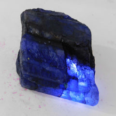 535 Ct Natural Sapphire Huge Rough Earth Mined CERTIFIED Blue Loose Gemstone