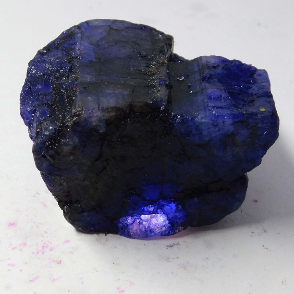 535 Ct Natural Sapphire Huge Rough Earth Mined CERTIFIED Blue Loose Gemstone