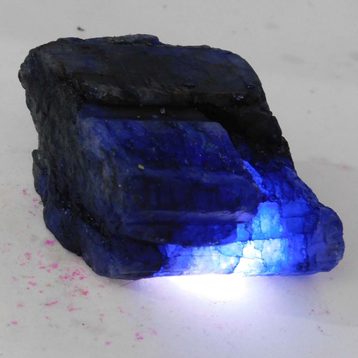 535 Ct Natural Sapphire Huge Rough Earth Mined CERTIFIED Blue Loose Gemstone