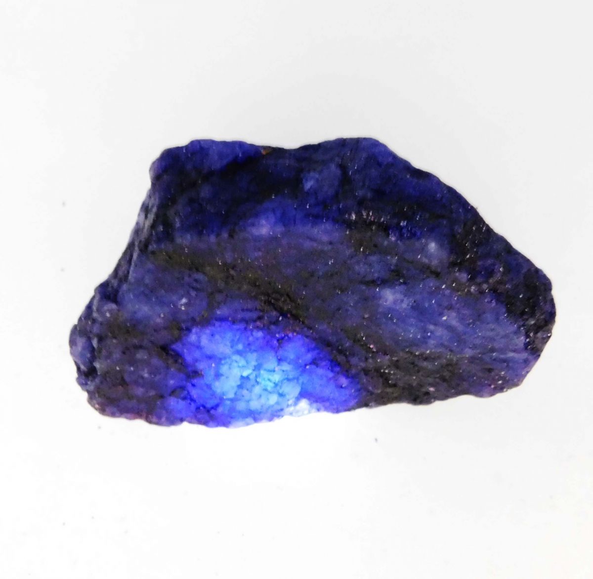 Huge Rough Blue Sapphire CERTIFEID 650.00 Ct Natural Earth Mined Loose Gemstone