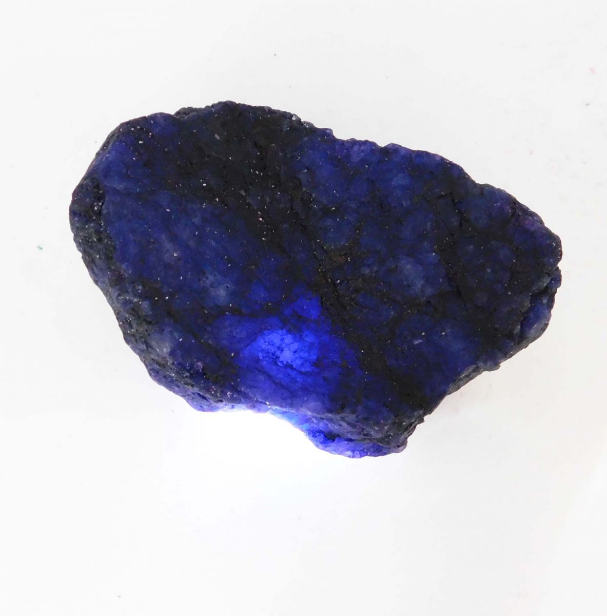 Huge Rough Blue Sapphire CERTIFEID 650.00 Ct Natural Earth Mined Loose Gemstone