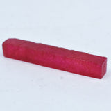 Natural Ruby Red Uncut Raw Rough 79.85 Carat Loose Gemstone CERTIFIED Dyed Rough
