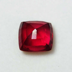 NATURAL Loose Gemstone 9 Ct Red RUBY Cushion Shape CERTIFIED