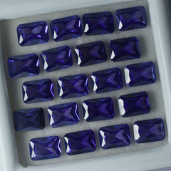 9 Pcs Natural Rare Tanzanite Purple Color Emerald CERTIFIED Best Loose Gemstone