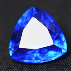 5.80 Ct Natural Tanzanite BLUE-COLOR Trillion Shape CERTIFIED Loose Gemstone