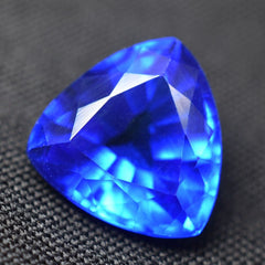 5.80 Ct Natural Tanzanite BLUE-COLOR Trillion Shape CERTIFIED Loose Gemstone