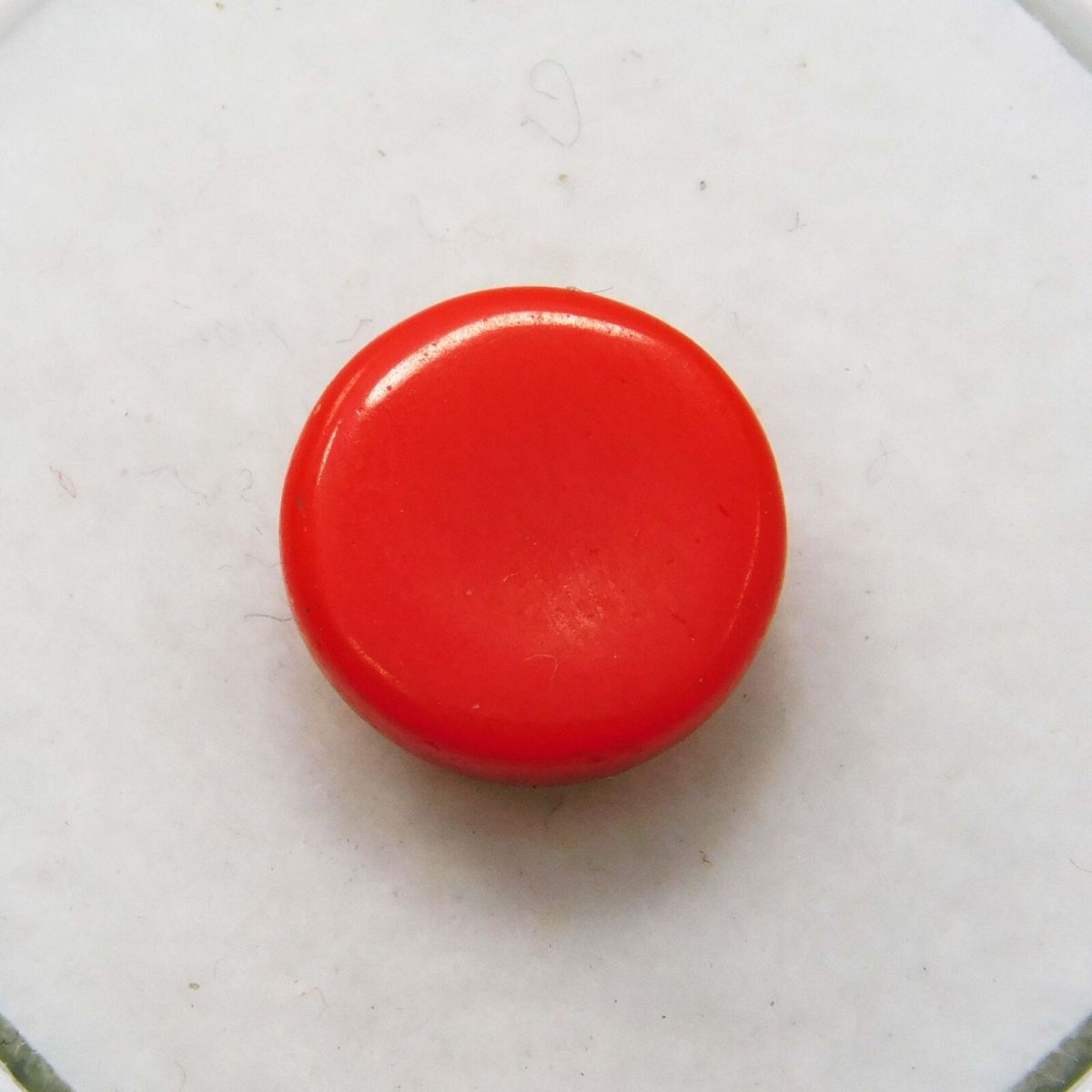 2 Ct Natural Red Coral Italian Cabochon Round Cut Loose Gemstone