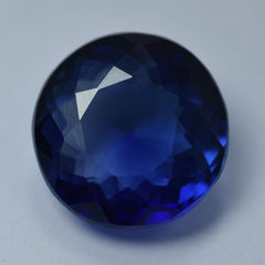 AAA+ 8.30 Ct Natural CERTIFIED Loose Gemstone SAPPHIRE Blue stunning ROUND CUT