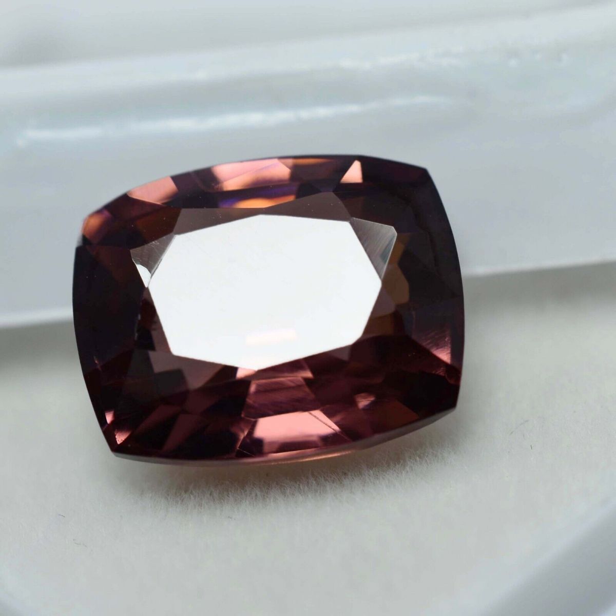 10.75 Ct Natural Padparadscha Sapphire Rare Cushion Cut CERTIFIED Loose Gemstone