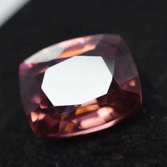 10.75 Ct Natural Padparadscha Sapphire Rare Cushion Cut CERTIFIED Loose Gemstone