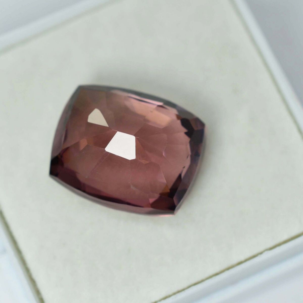 10.75 Ct Natural Padparadscha Sapphire Rare Cushion Cut CERTIFIED Loose Gemstone