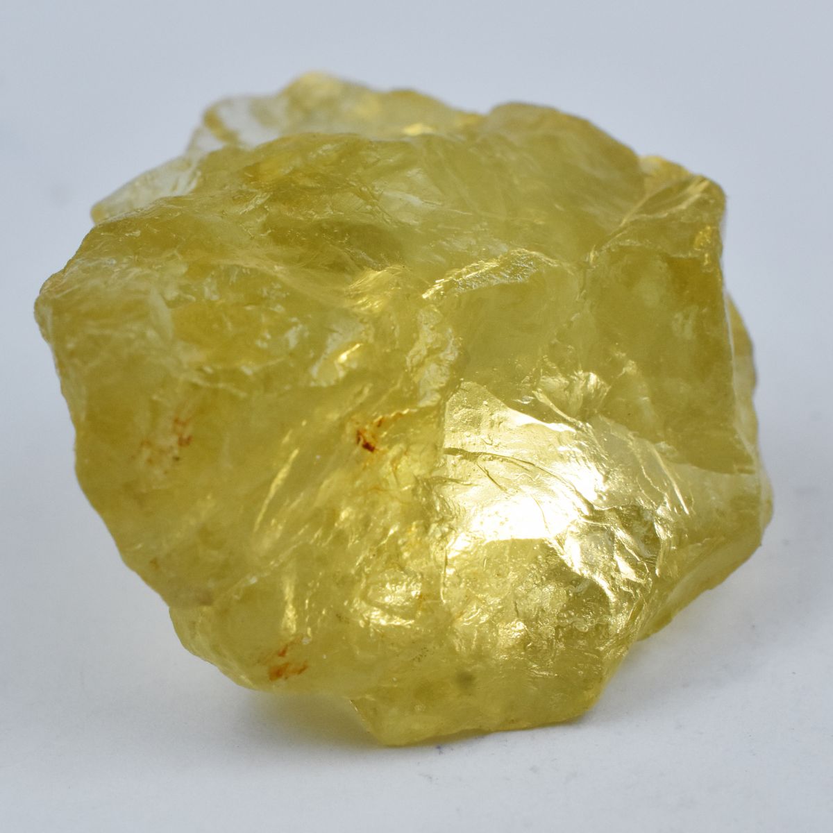 Natural Lemon Topaz 150.00 Ct Loose Gemstone CERTIFIED Uncut Raw Rough