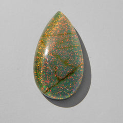 Pear Shape Monarch Opal 15.60 Ct CERTIFIED Natural Loose Gemstone