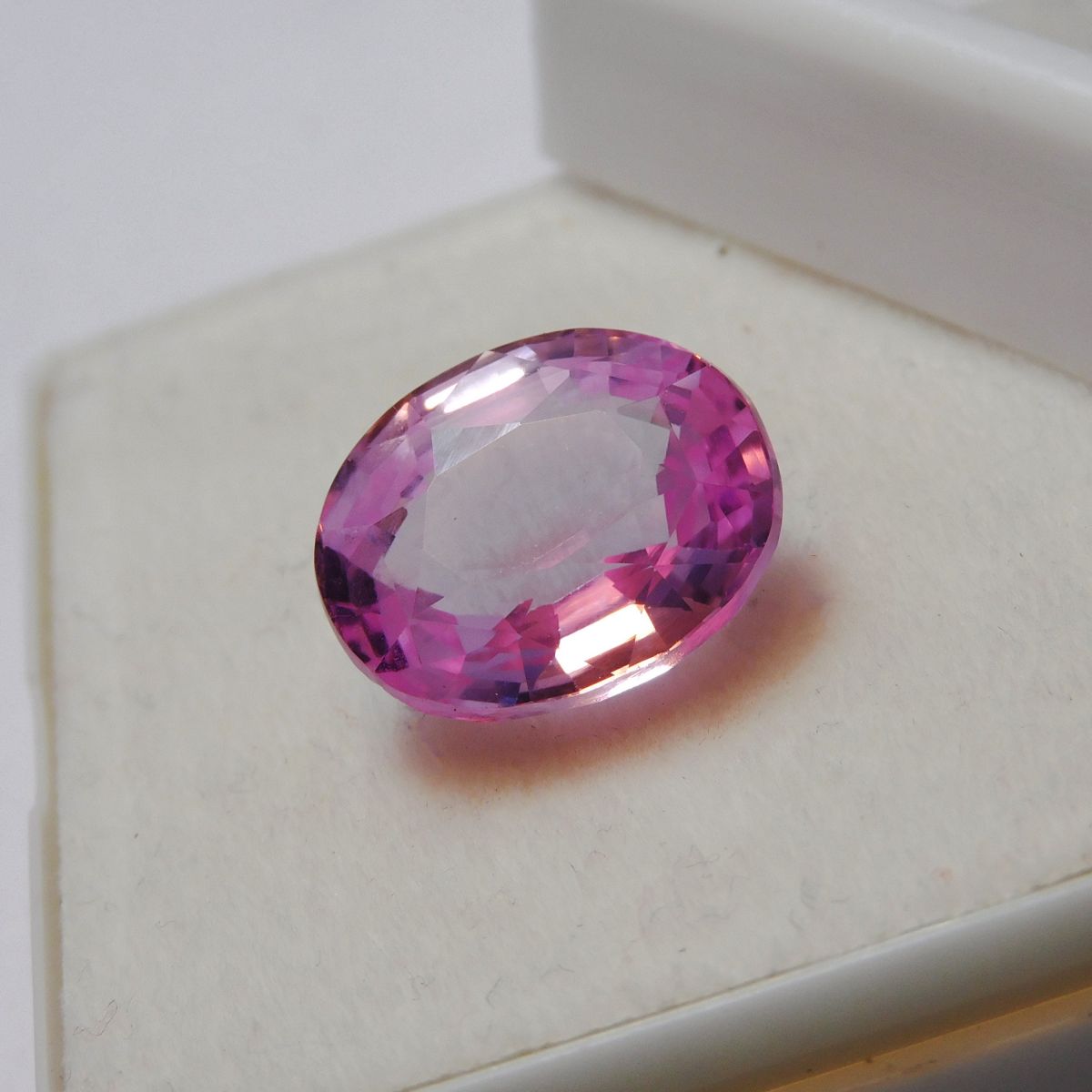 10 Ct Oval Cut Natural Padparadscha Sapphire CERTIFIED Premium Quality Gemstone