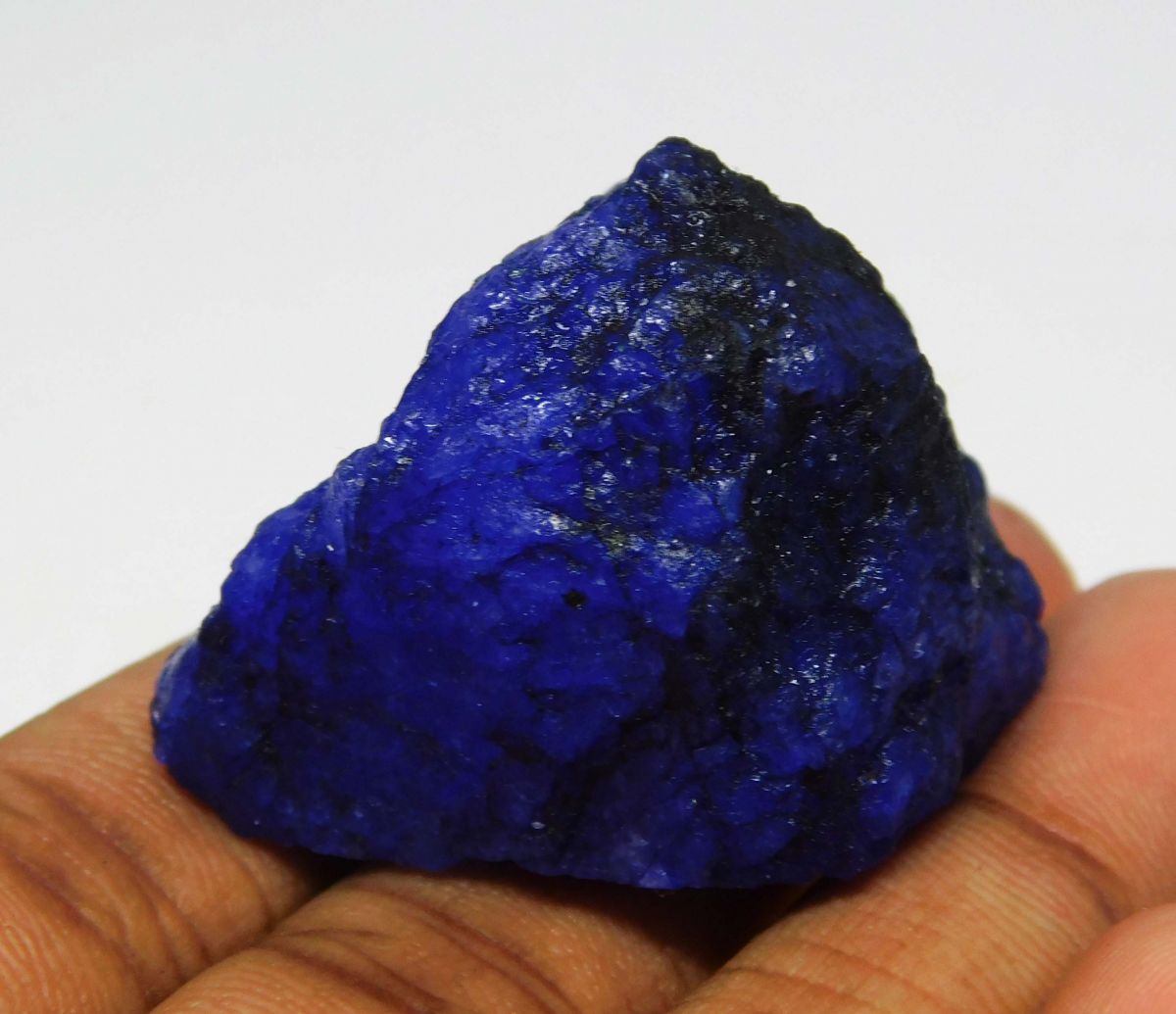 124.00 Ct Natural Beautiful Blue Sapphire Uncut Rough CERTIFIED Loose Gemstone