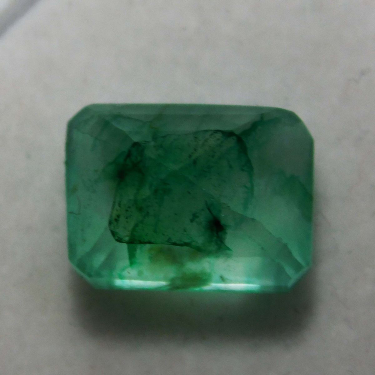 5 Ct Natural Certified Emerald Emerald Shape Green Colombian Loose Gemstone